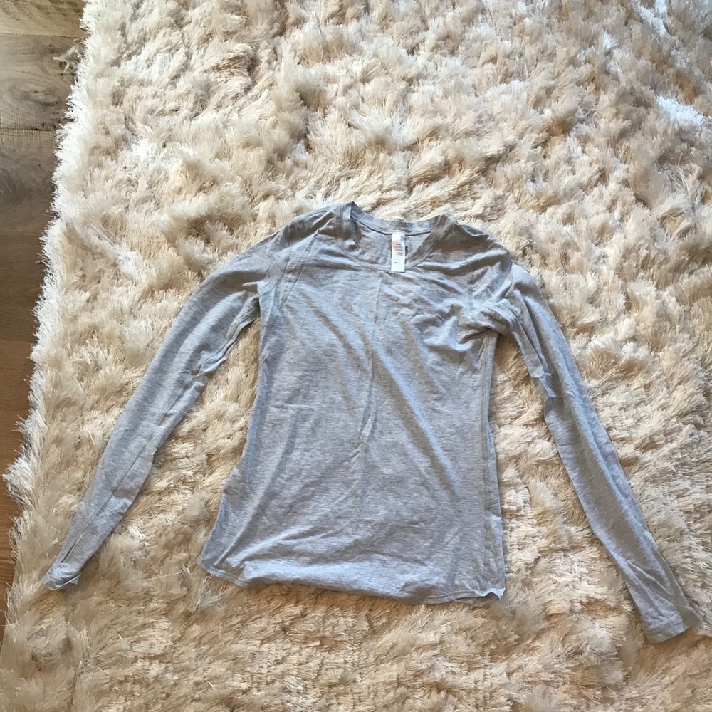 Gray Long Sleeve Ivivva Shirt